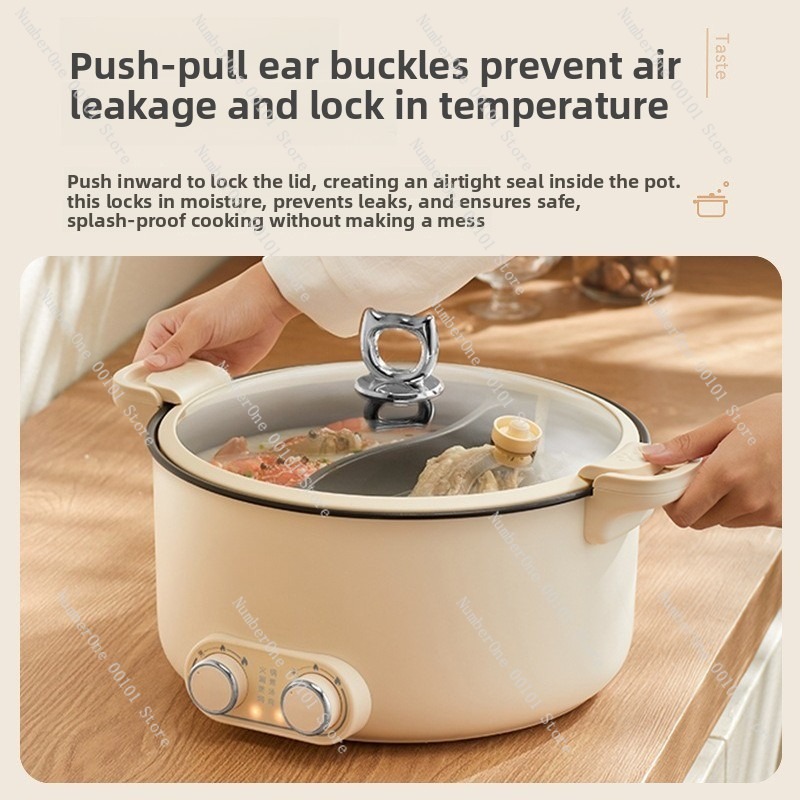 6L 8L Double Pot Electric Hot  - đánh giá và giá Kitchen Appliances Electric