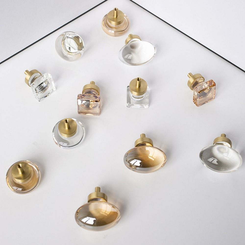 Crystal Glass Furniture Handle - đánh giá và giá Kitchen Appliances Cabinet