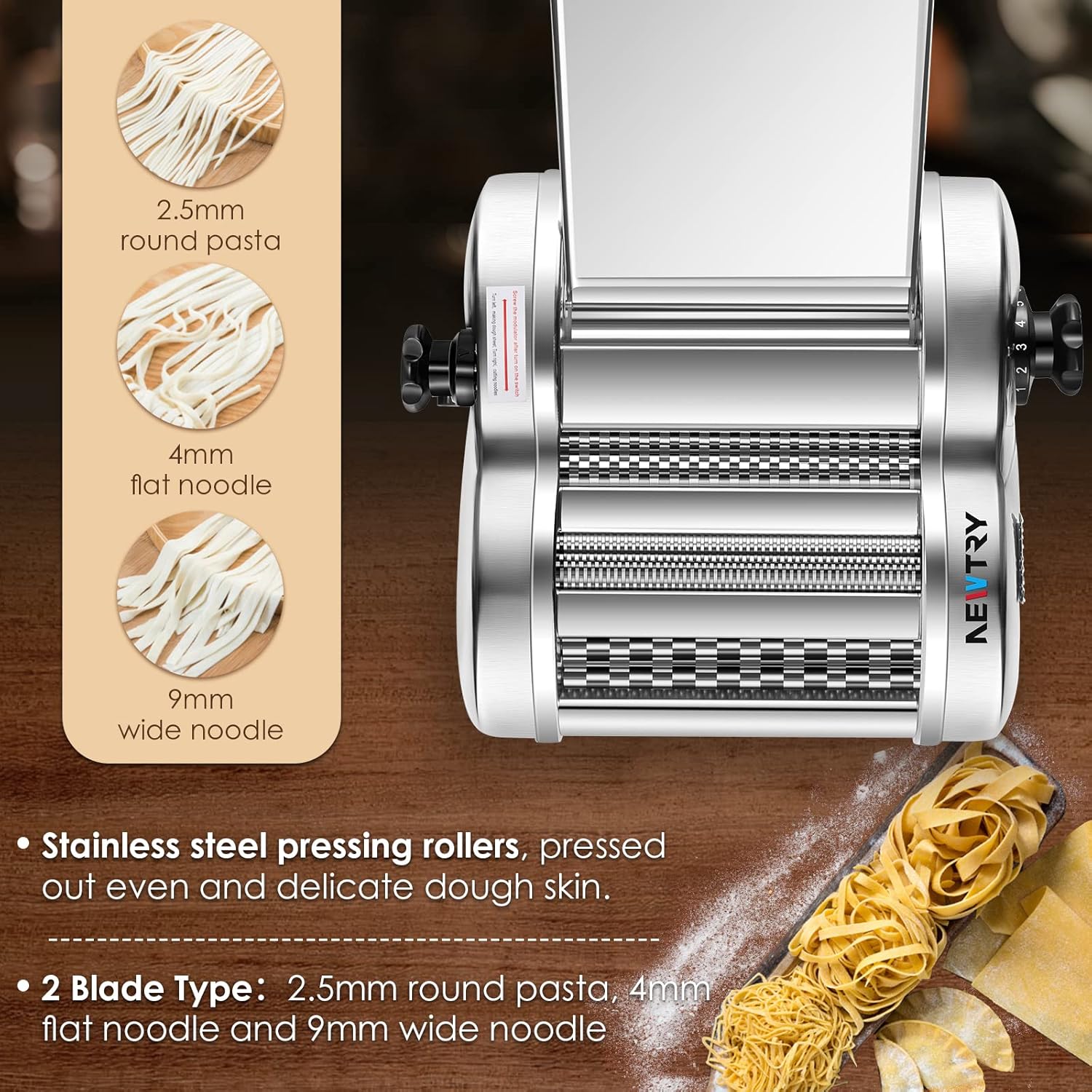 Electric Pasta Maker Noodle Ma - đánh giá và giá Pasta Machine Electric