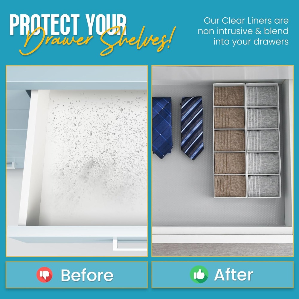 1 Roll Shelf Liner Drawer Line - đánh giá và giá Kitchen Appliances Cabinet