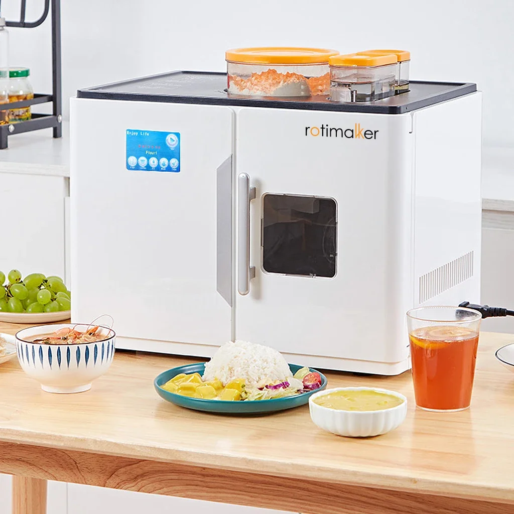 Automatic Electric Roti Robot  - đánh giá và giá Roti Maker Automatic