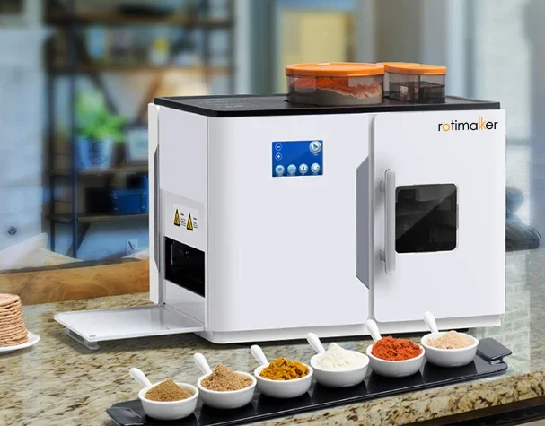 Automatic Electric Roti Robot  - đánh giá và giá Roti Maker Automatic