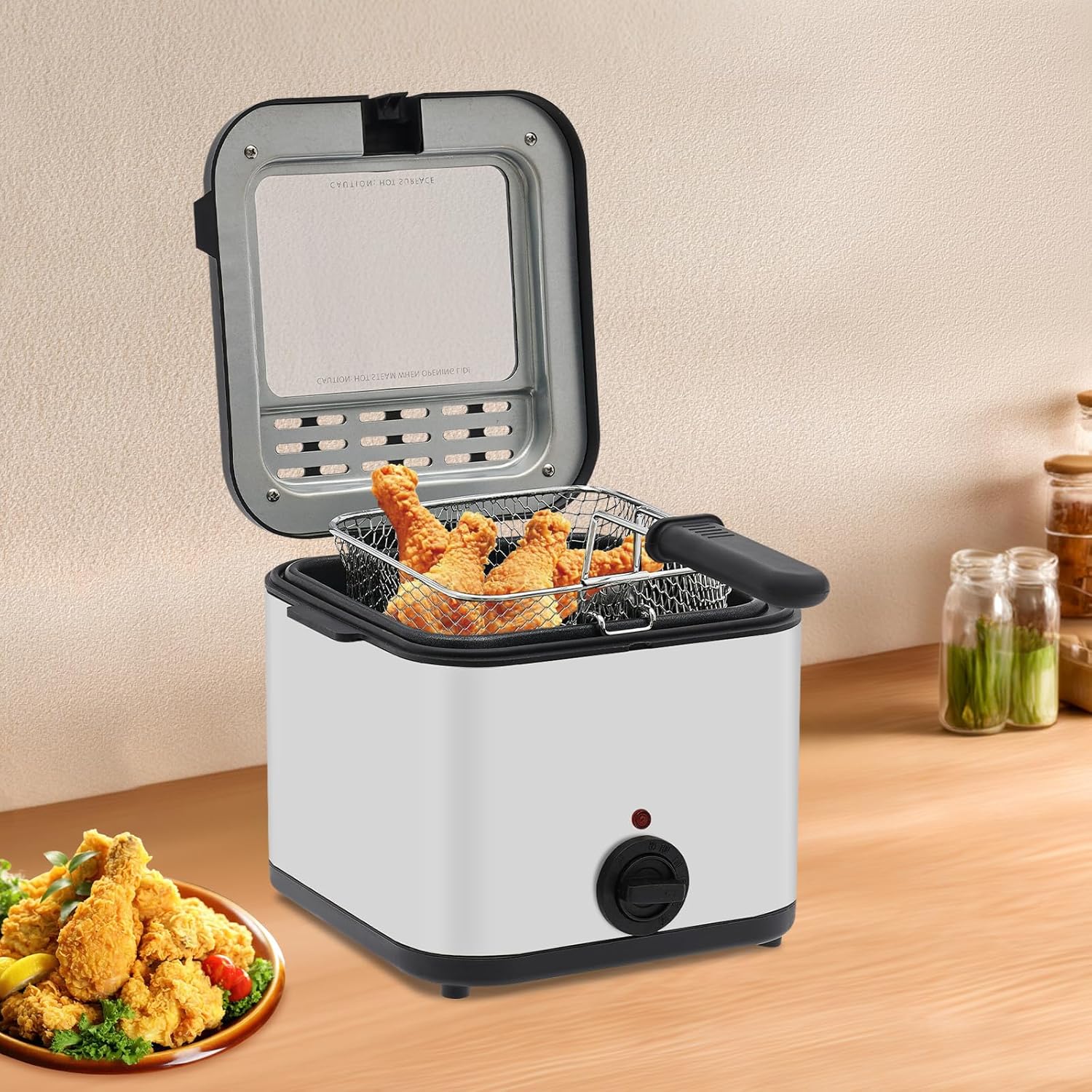 Countertop Electric Deep Fryer - đánh giá và giá Kitchen Appliances Electric