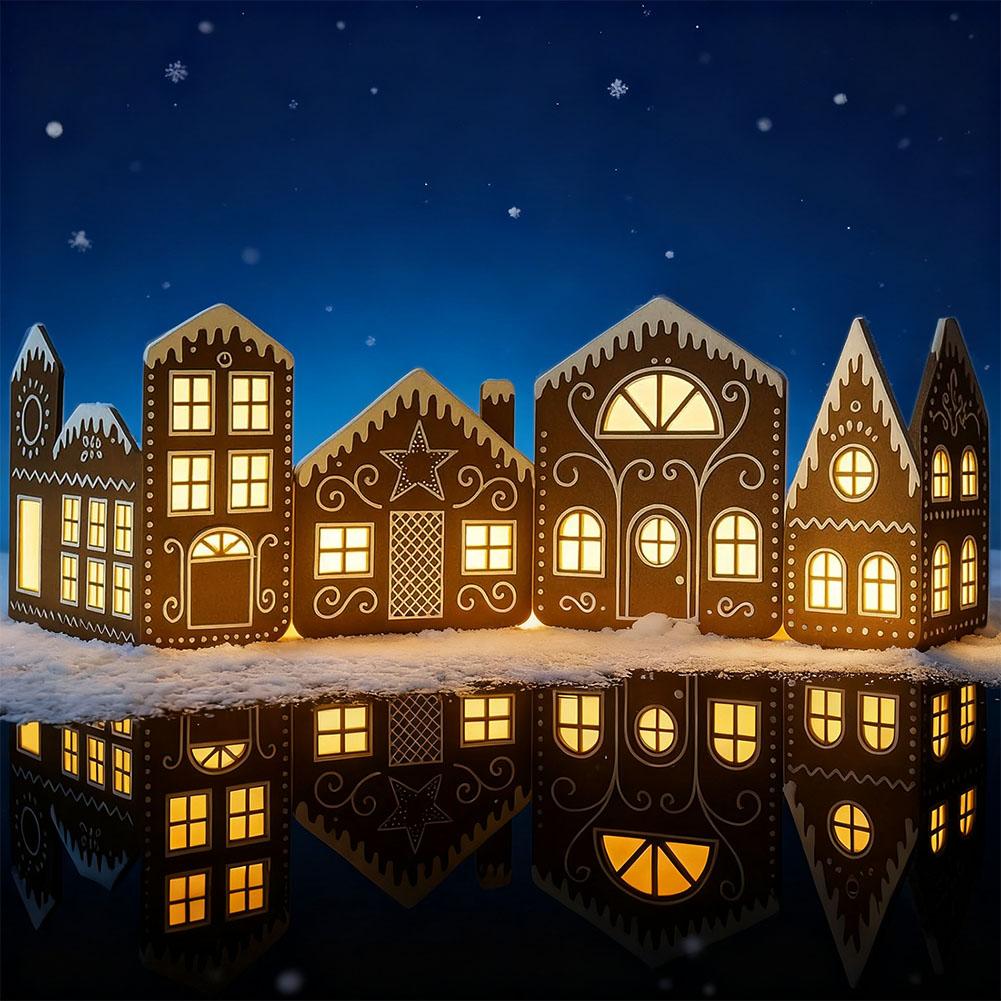 Christmas Gingerbread House Ca - đánh giá và giá Kitchen Appliances Cabinet