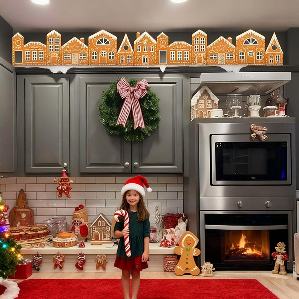 Christmas Gingerbread House Ca - đánh giá và giá Kitchen Appliances Cabinet