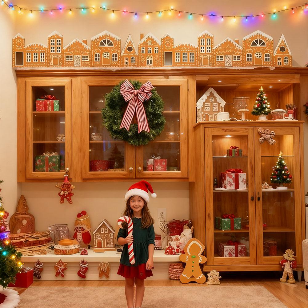 Christmas Gingerbread House Ca - đánh giá và giá Kitchen Appliances Cabinet