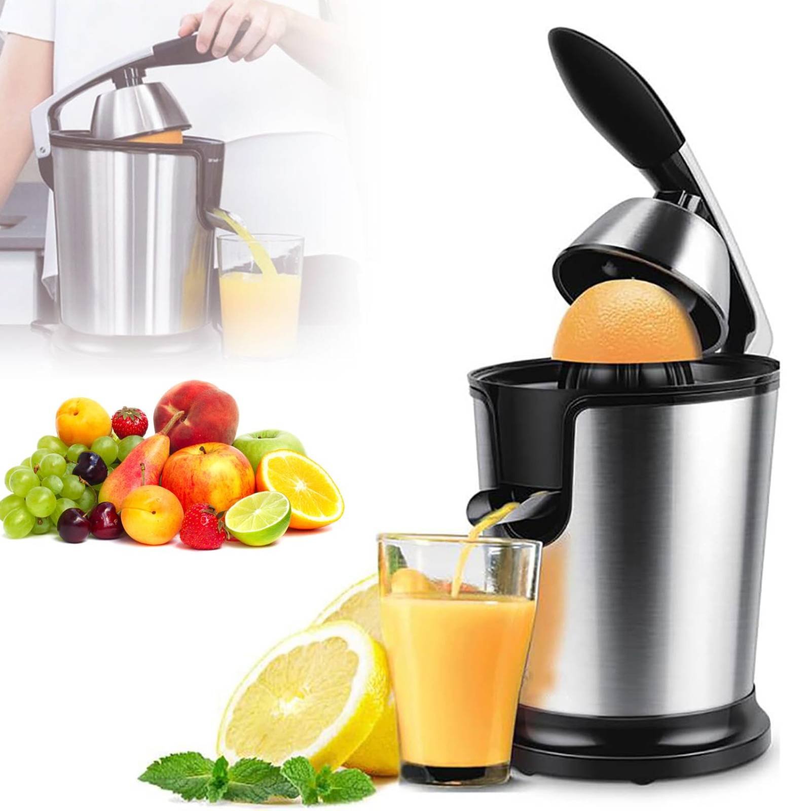Electric Fruit Juicer Detachab - đánh giá và giá Kitchen Appliances Electric