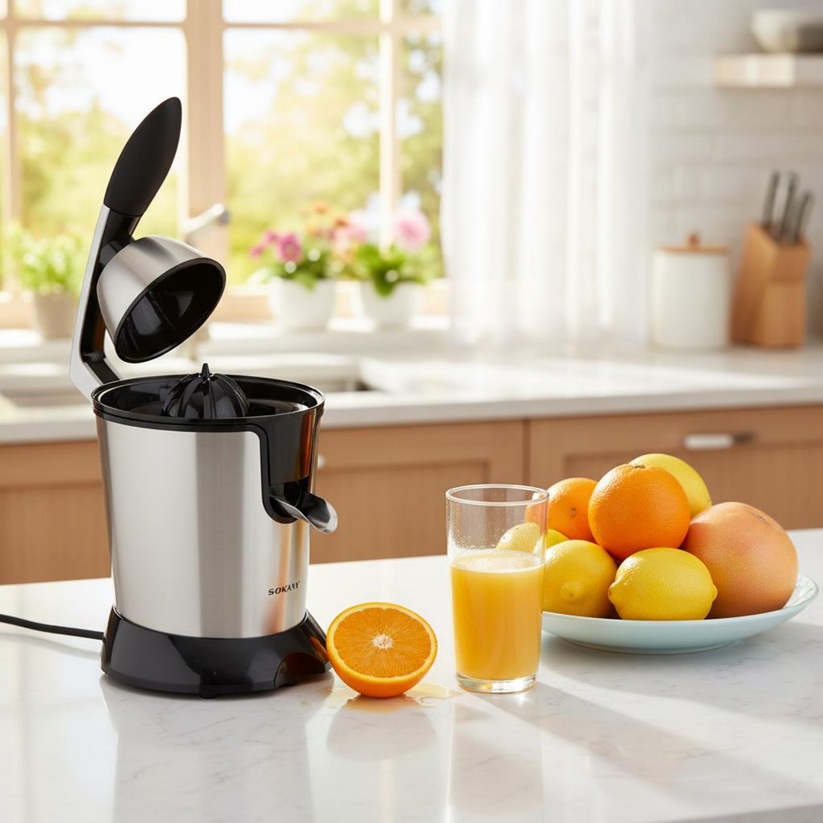 Electric Fruit Juicer Detachab - đánh giá và giá Kitchen Appliances Electric
